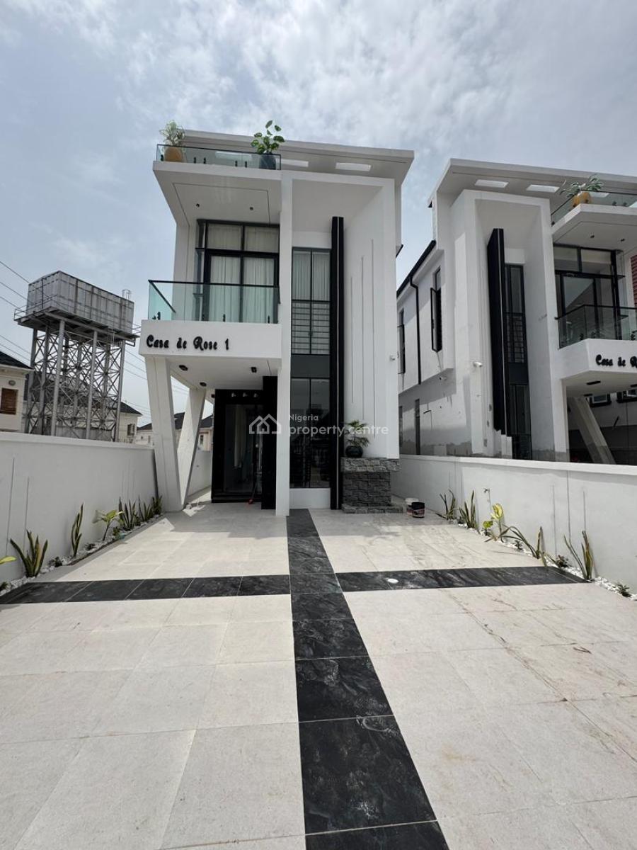 Standard 5 Bedroom Detached Duplex with Swimming Pool, Ikota, Lekki, Lagos, Detached Duplex for Sale