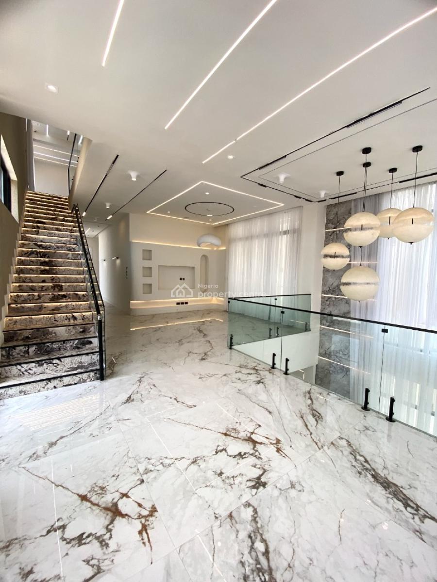 Luxuriously Finished 5 Bedroom Home with Cinema, Swimming Pool, and Bq, Lekki Phase 1, Lekki, Lagos, Detached Duplex for Sale