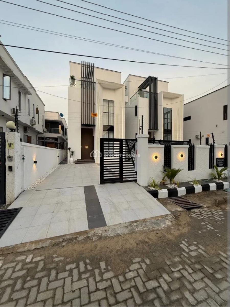 New 5 Beds Detached Duplex with Bq, & Swimming Pool, Orchid, Lekki, Lagos, Detached Duplex for Sale
