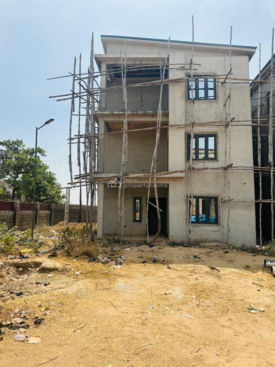 Luxury 4 Bedroom Semi Detached, Dakibiyu By Firs Estate, Jabi, Abuja, Semi-detached Duplex for Sale