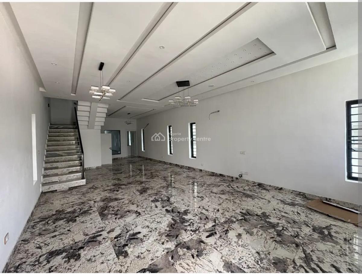 New 5 Bedrooms Detached Duplex, Bq, Elevator, Swimming Pool & Solar Setup, Ikota, Lekki, Lagos, Detached Duplex for Sale