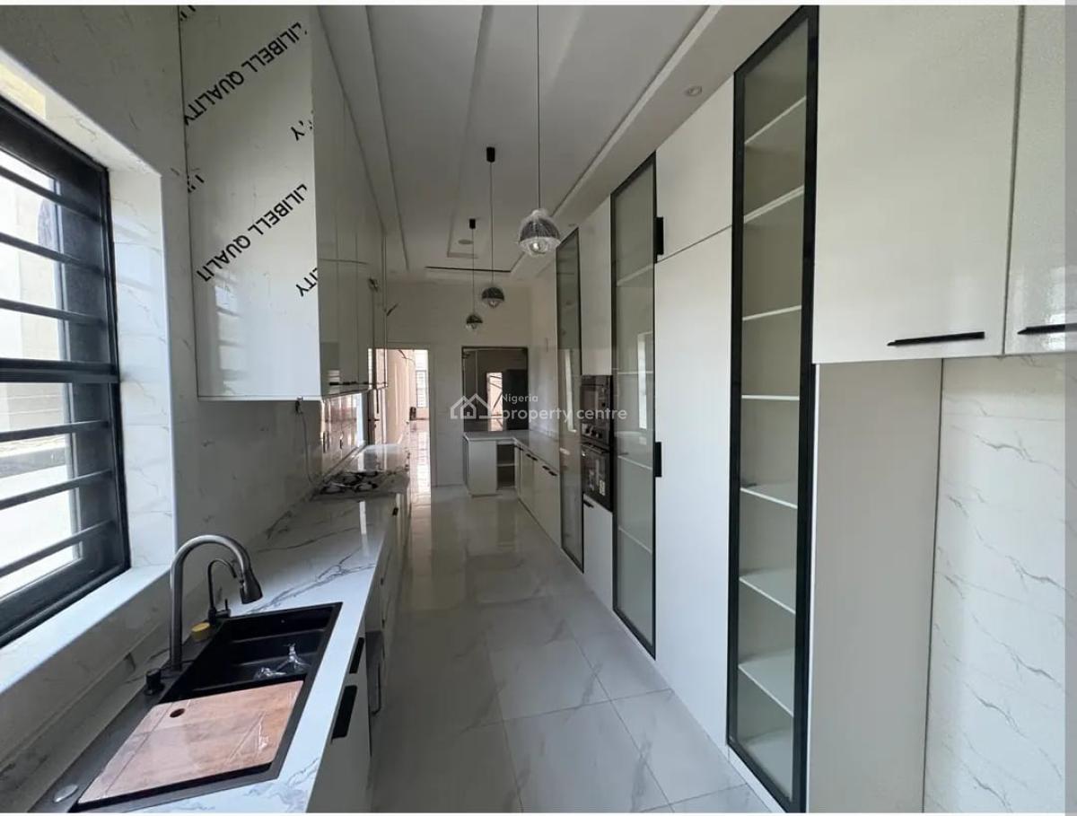 New 5 Bedrooms Detached Duplex, Bq, Elevator, Swimming Pool & Solar Setup, Ikota, Lekki, Lagos, Detached Duplex for Sale