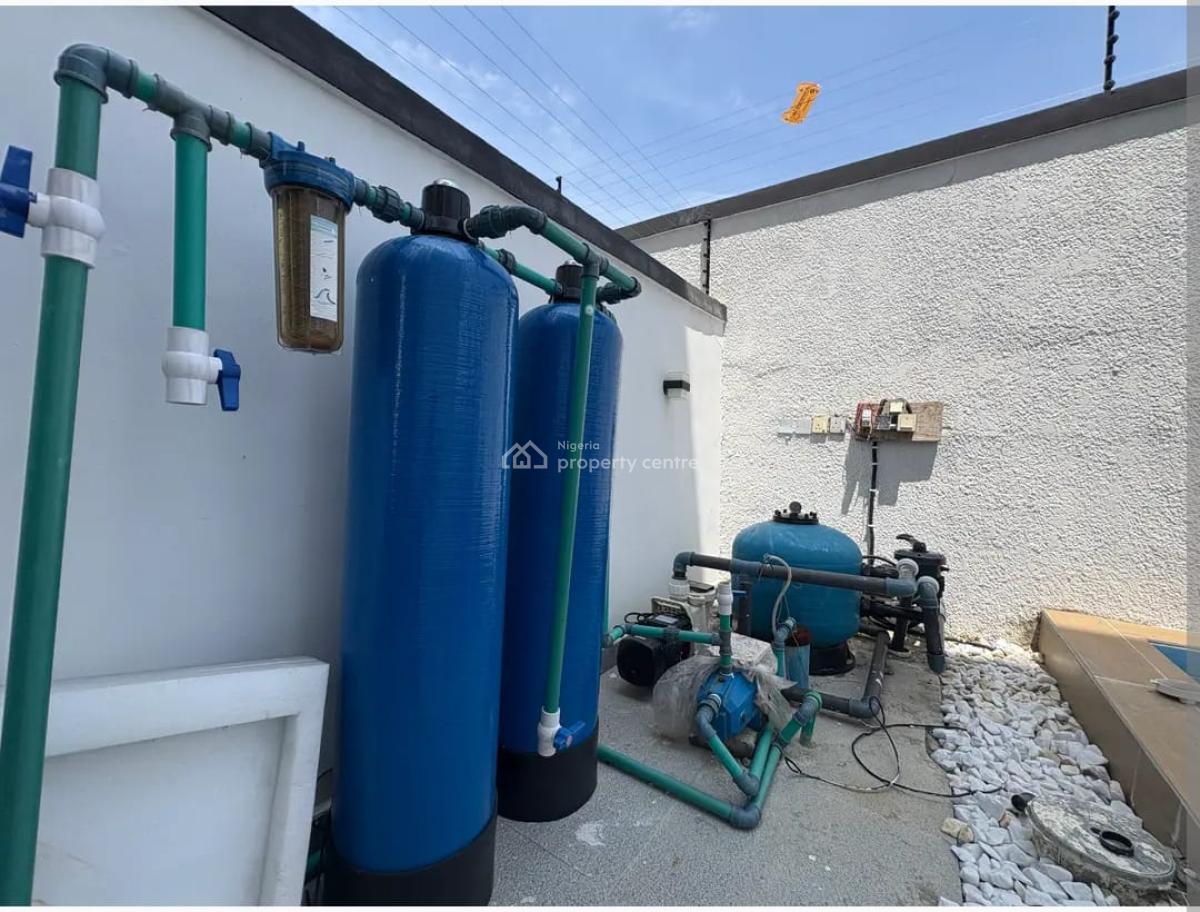 New 5 Bedrooms Detached Duplex, Bq, Elevator, Swimming Pool & Solar Setup, Ikota, Lekki, Lagos, Detached Duplex for Sale