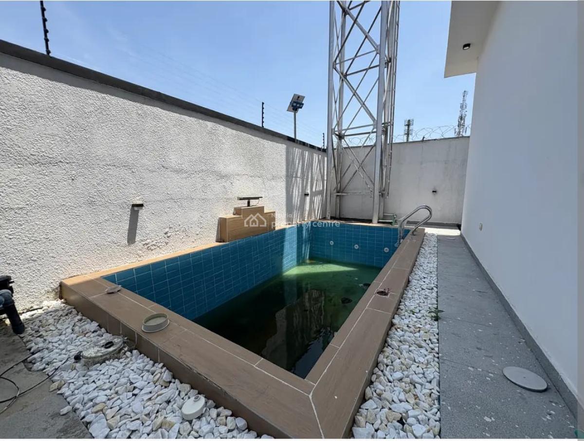 New 5 Bedrooms Detached Duplex, Bq, Elevator, Swimming Pool & Solar Setup, Ikota, Lekki, Lagos, Detached Duplex for Sale
