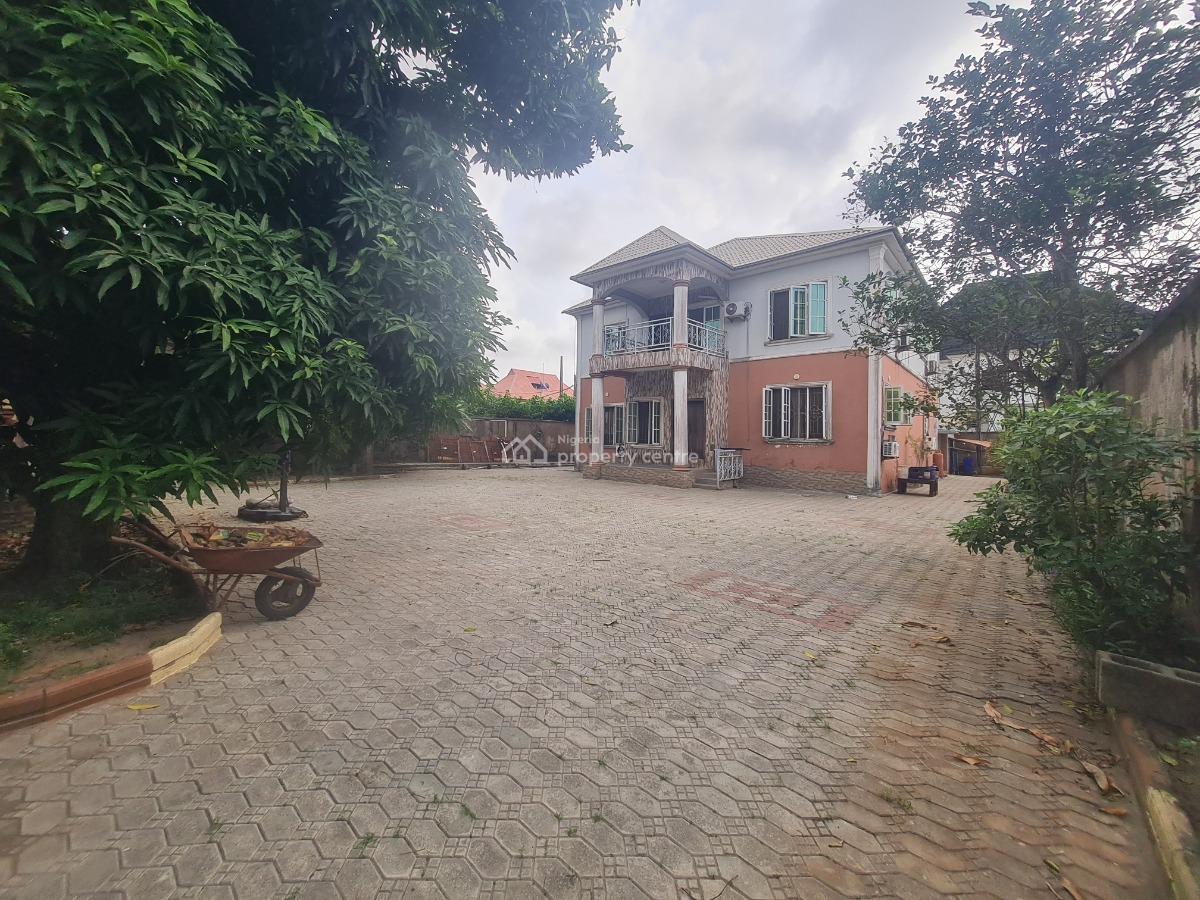Detached Four Bedroom Duplex with 2 Rooms Bq on 828sqm Land, Goodnews Estate, Sangotedo, Ajah, Lagos, Detached Duplex for Sale