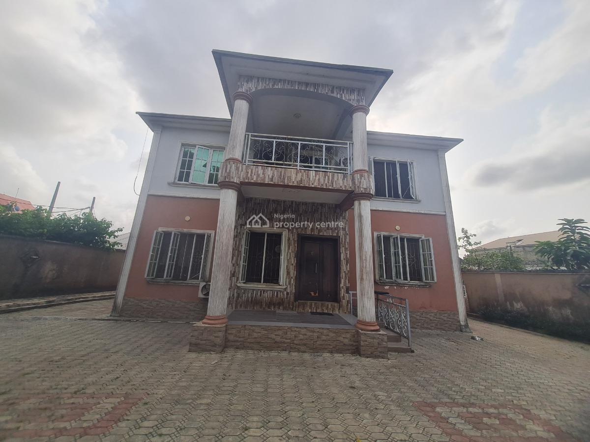 Detached Four Bedroom Duplex with 2 Rooms Bq on 828sqm Land, Goodnews Estate, Sangotedo, Ajah, Lagos, Detached Duplex for Sale