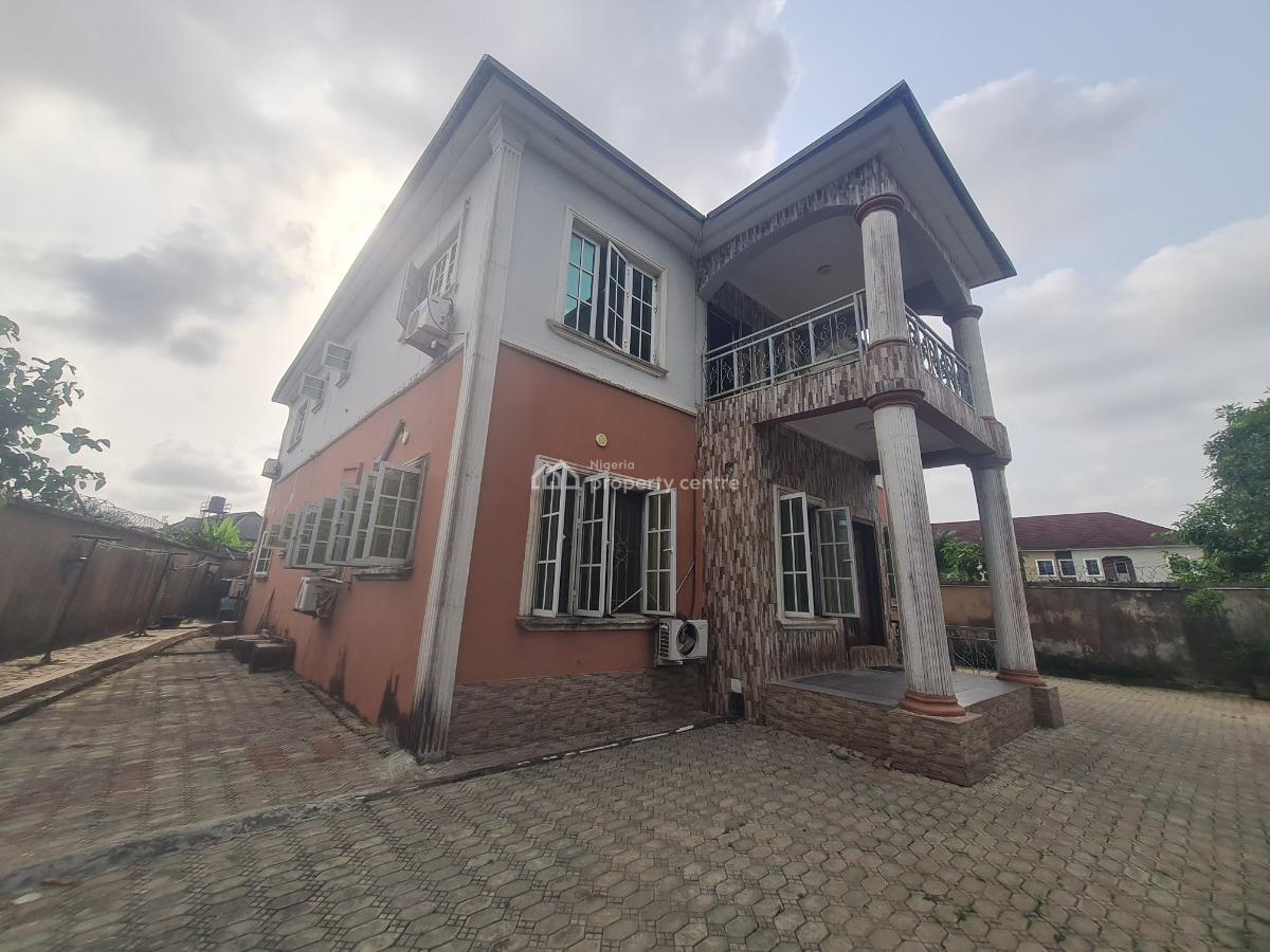 Detached Four Bedroom Duplex with 2 Rooms Bq on 828sqm Land, Goodnews Estate, Sangotedo, Ajah, Lagos, Detached Duplex for Sale