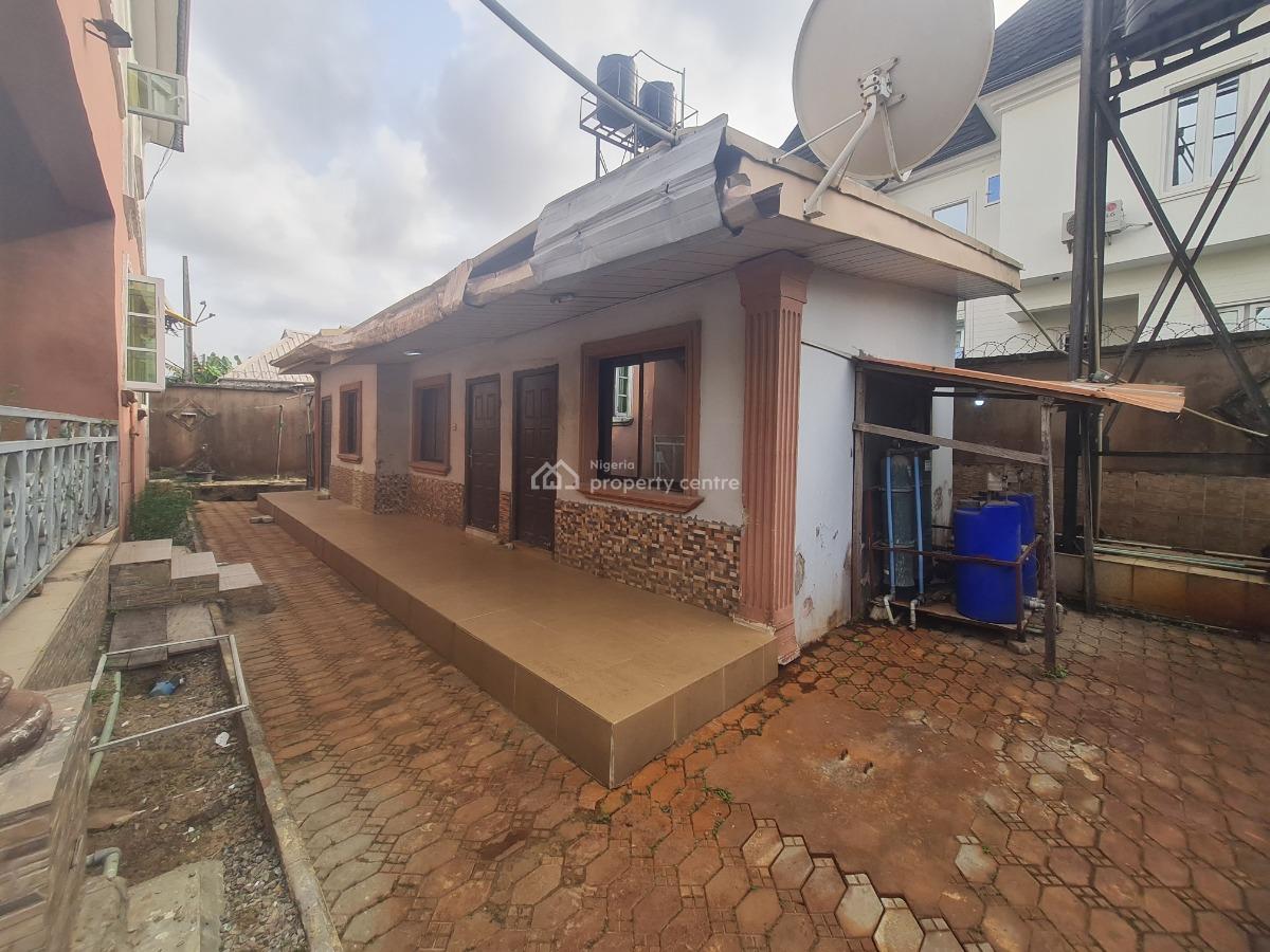 Detached Four Bedroom Duplex with 2 Rooms Bq on 828sqm Land, Goodnews Estate, Sangotedo, Ajah, Lagos, Detached Duplex for Sale