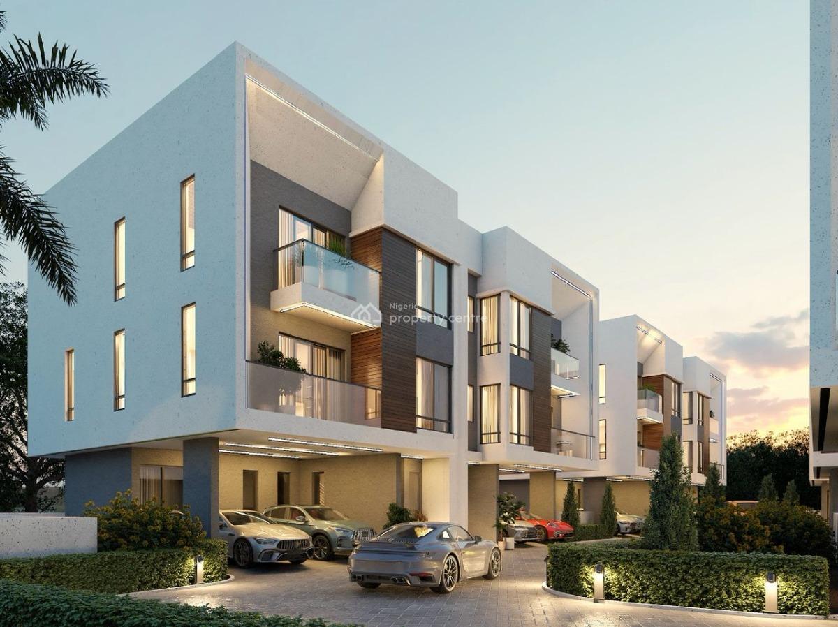 4 Bedroom Terrace Smart Home Off-plan, Jericho, Ibadan, Oyo, Terraced Duplex for Sale