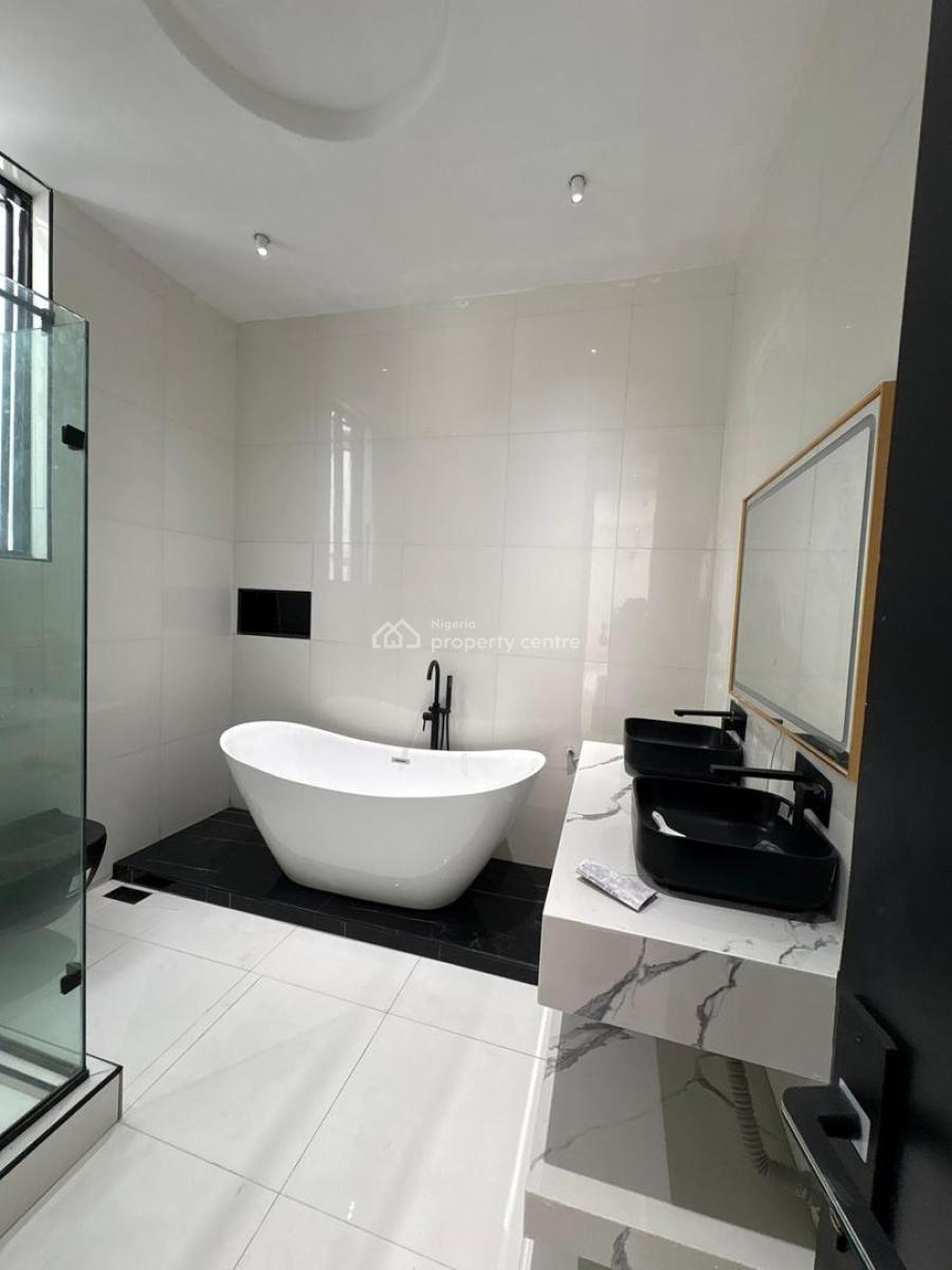 Luxurious 5 Bedroom Fully Detached Duplex with Bq Self Compound, Chevron Second Toll Gate, Lekki, Lagos, Detached Duplex for Sale