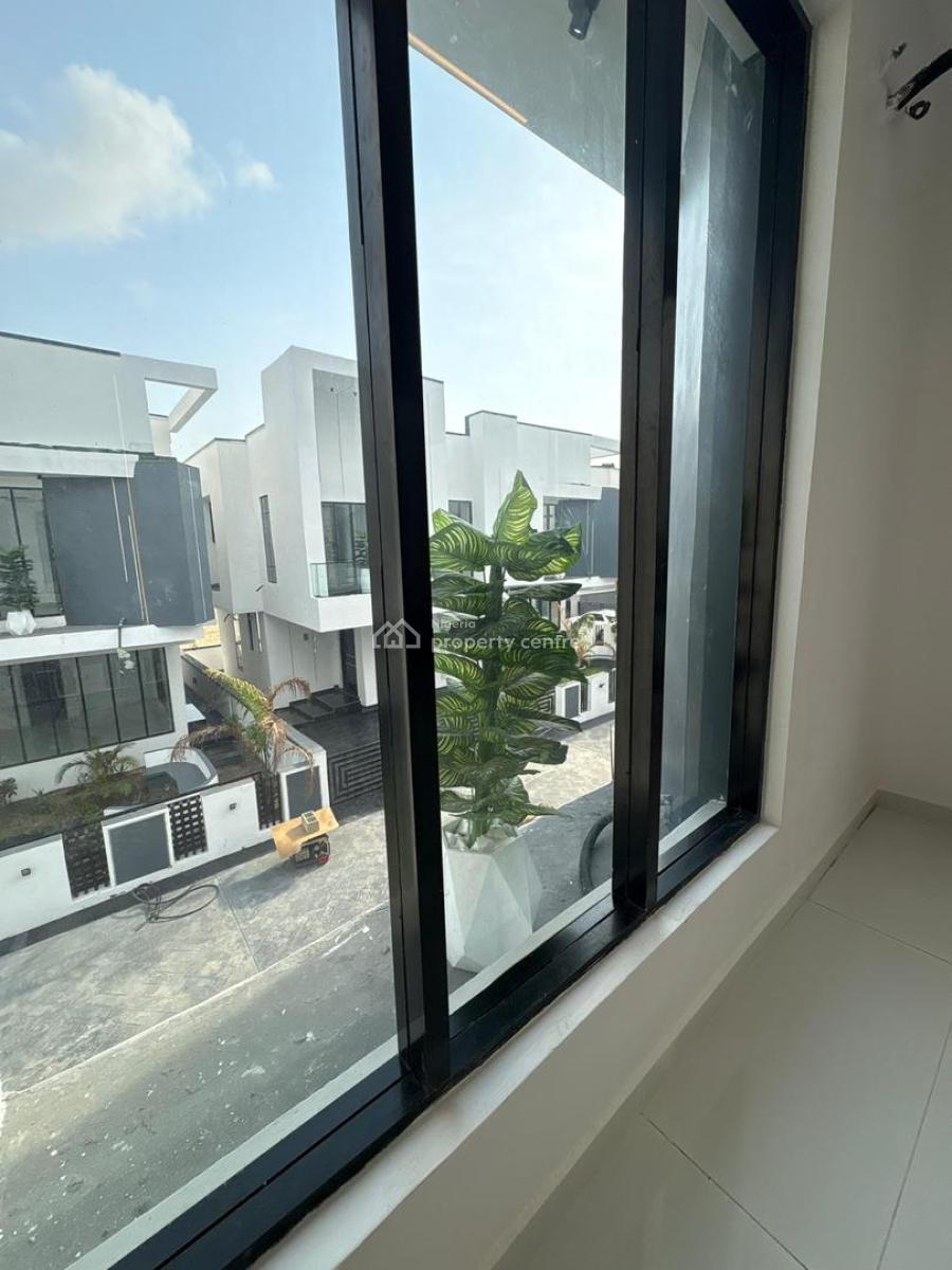 Luxurious 5 Bedroom Fully Detached Duplex with Bq Self Compound, Chevron Second Toll Gate, Lekki, Lagos, Detached Duplex for Sale