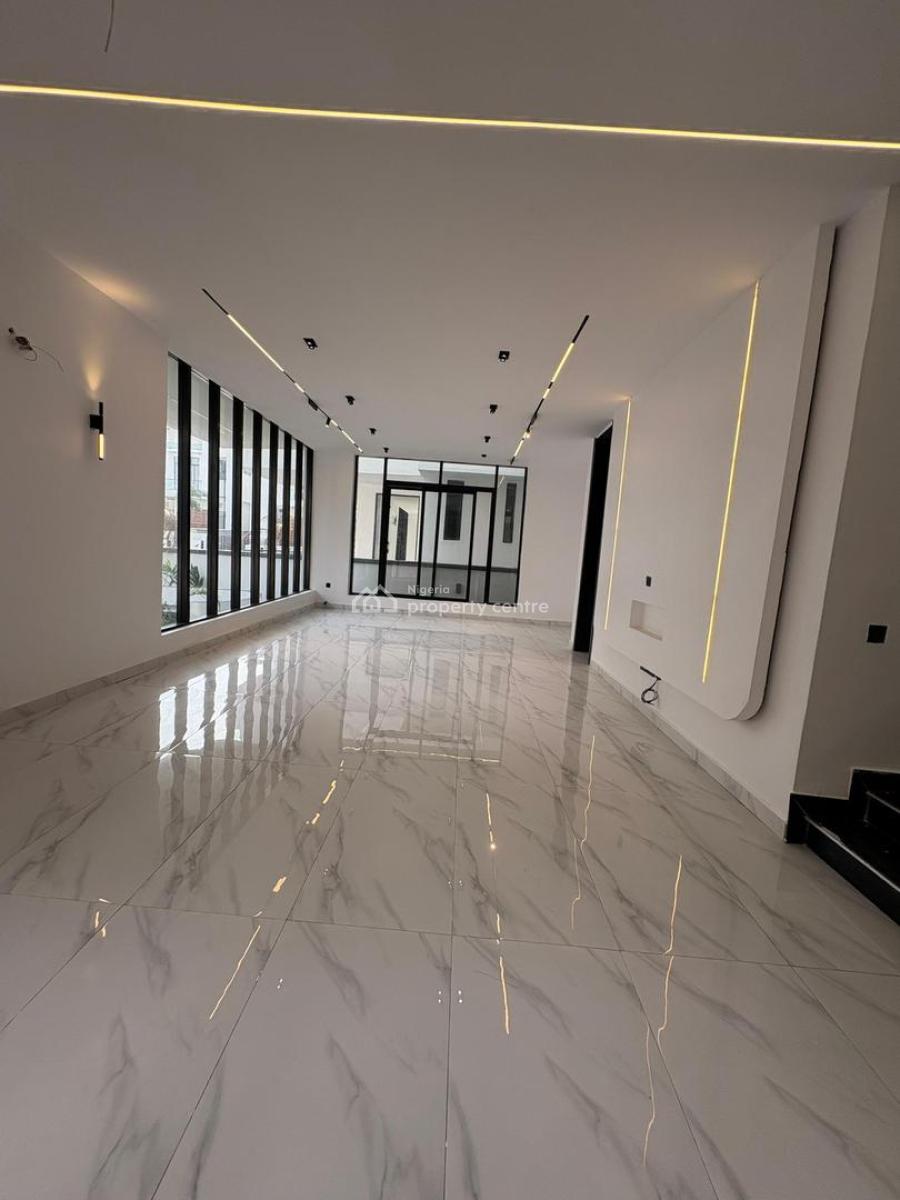 Luxurious 5 Bedroom Fully Detached Duplex with Bq Self Compound, Chevron Second Toll Gate, Lekki, Lagos, Detached Duplex for Sale