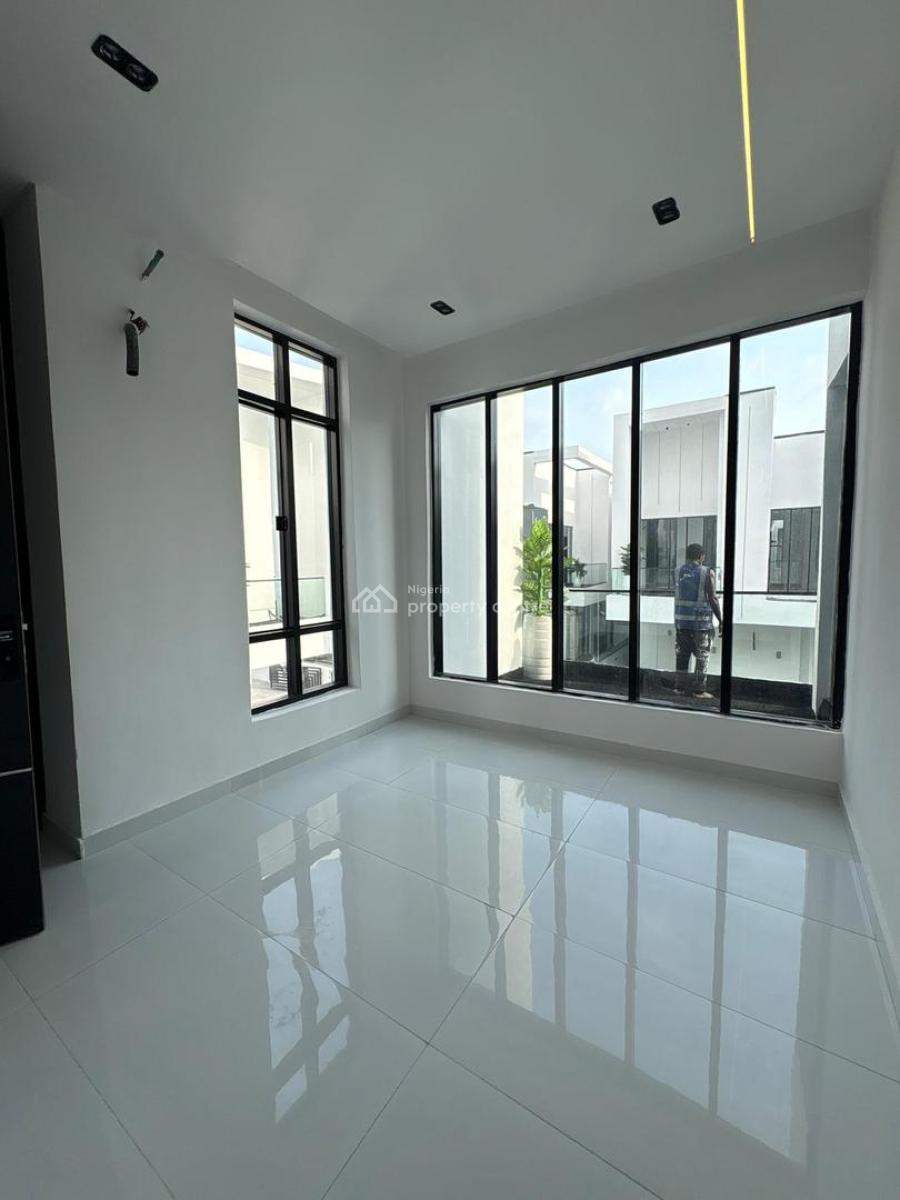Luxurious 5 Bedroom Fully Detached Duplex with Bq Self Compound, Chevron Second Toll Gate, Lekki, Lagos, Detached Duplex for Sale