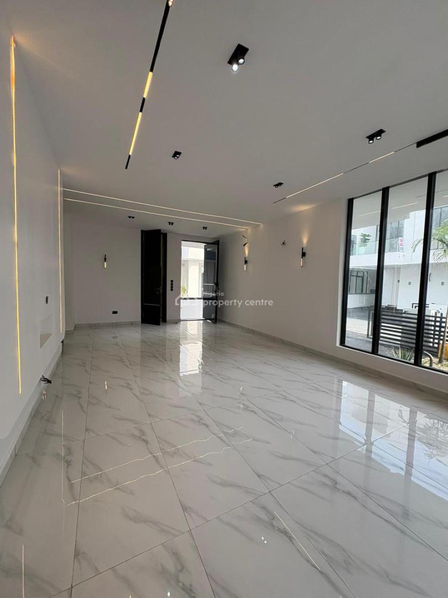 Luxurious 5 Bedroom Fully Detached Duplex with Bq Self Compound, Chevron Second Toll Gate, Lekki, Lagos, Detached Duplex for Sale