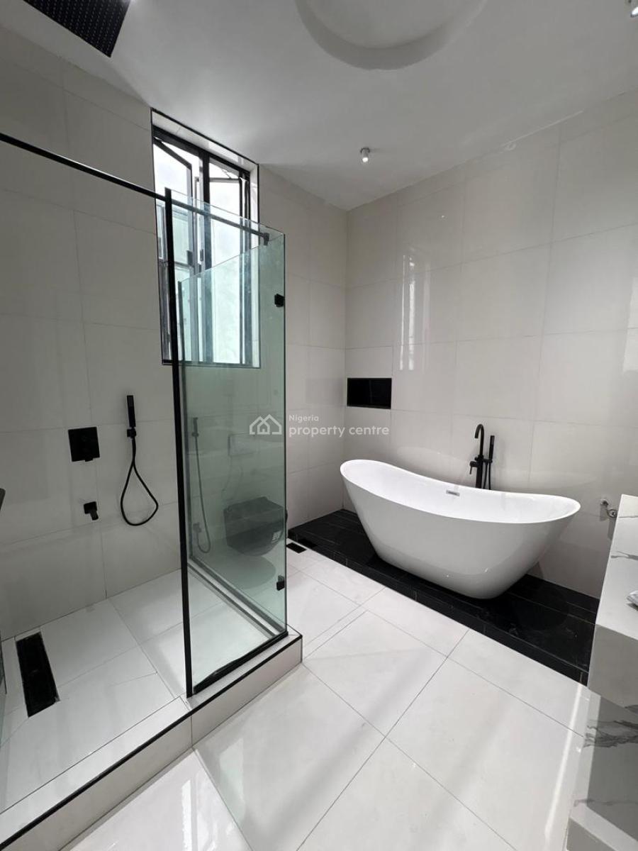 Luxurious 5 Bedroom Fully Detached Duplex with Bq Self Compound, Chevron Second Toll Gate, Lekki, Lagos, Detached Duplex for Sale