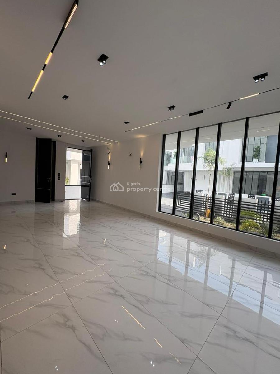 Luxurious 5 Bedroom Fully Detached Duplex with Bq Self Compound, Chevron Second Toll Gate, Lekki, Lagos, Detached Duplex for Sale