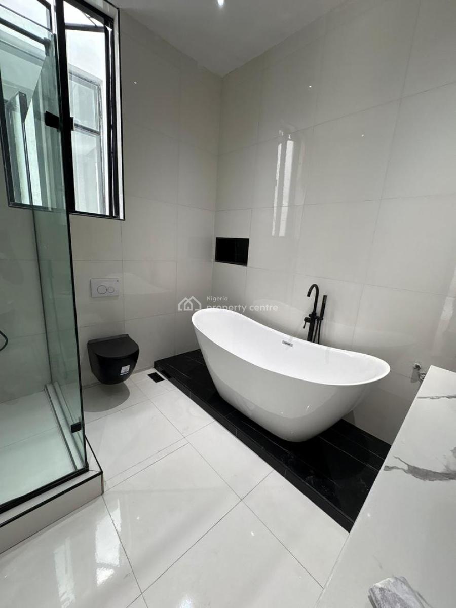 Luxurious 5 Bedroom Fully Detached Duplex with Bq Self Compound, Chevron Second Toll Gate, Lekki, Lagos, Detached Duplex for Sale