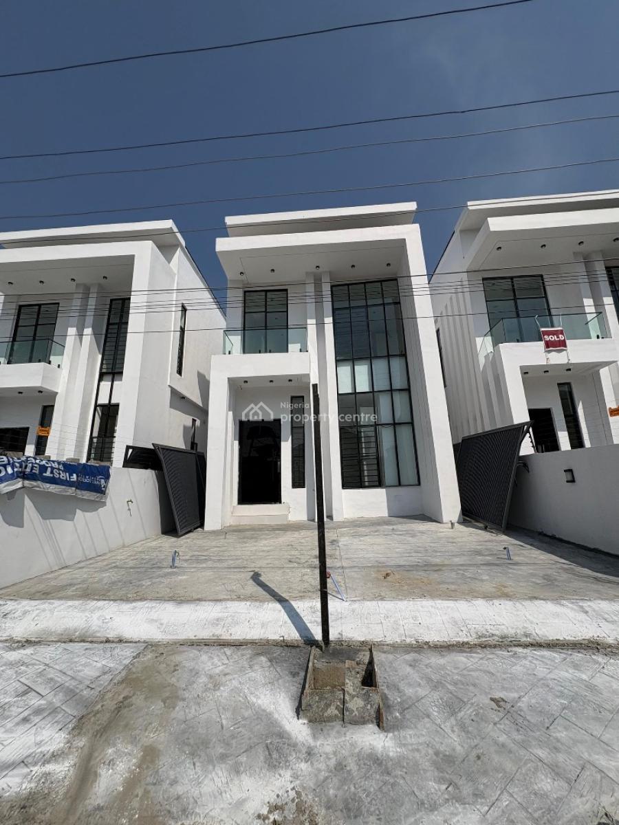 Newly Magnificent 4bedroom Fullly Detached Duplex with Bq Self Compoun, Ajah Lekki Lagos, Lekki, Lagos, Detached Duplex for Sale