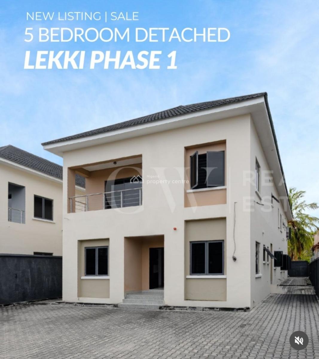 5-bedroom Detached Duplex +2 Bq in Lekki, Lekki Phase 1, Lekki, Lagos, Detached Duplex for Sale
