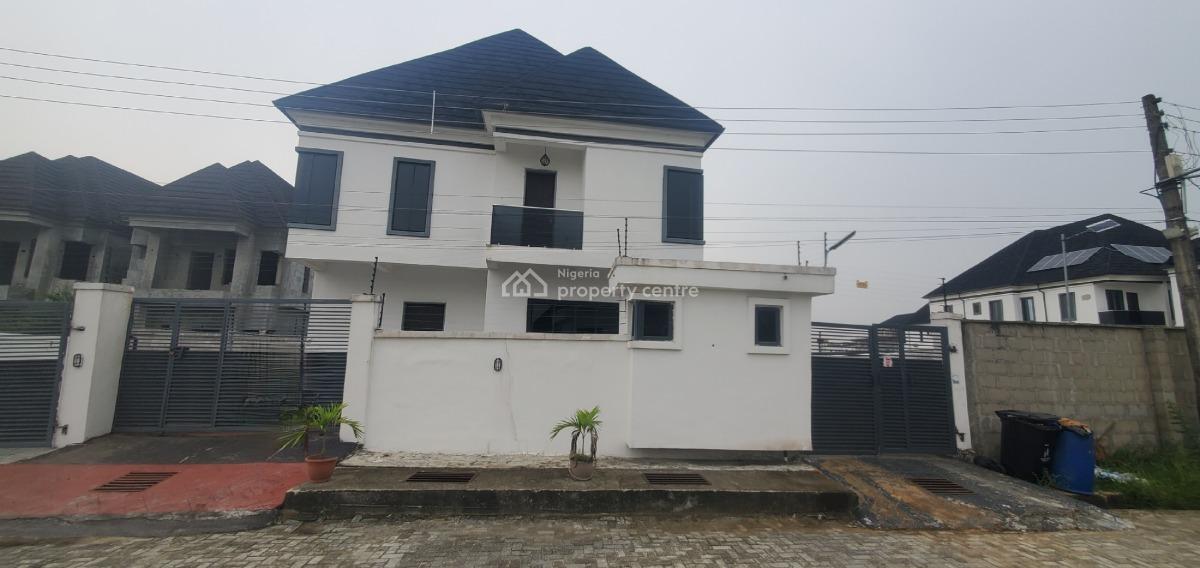 Luxury Furnished 5 Bedrooms Detached Duplex with Bq, Sangotedo, Ajah, Lagos, Flat / Apartment for Rent