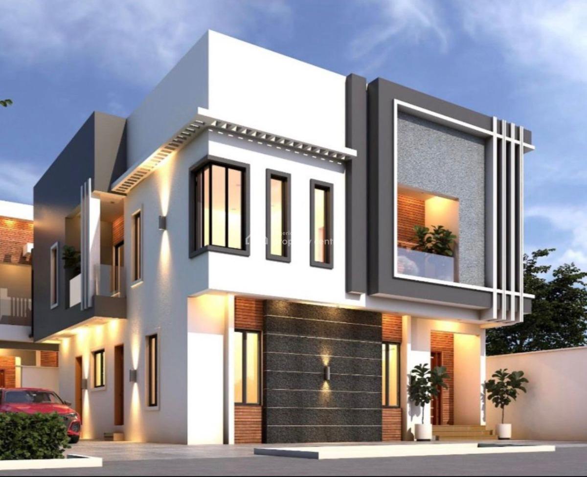 Well Finished 4 Bedroom Fully Detached Duplex with Bq Off Plan, Fagba, Agege, Lagos, Detached Duplex for Sale