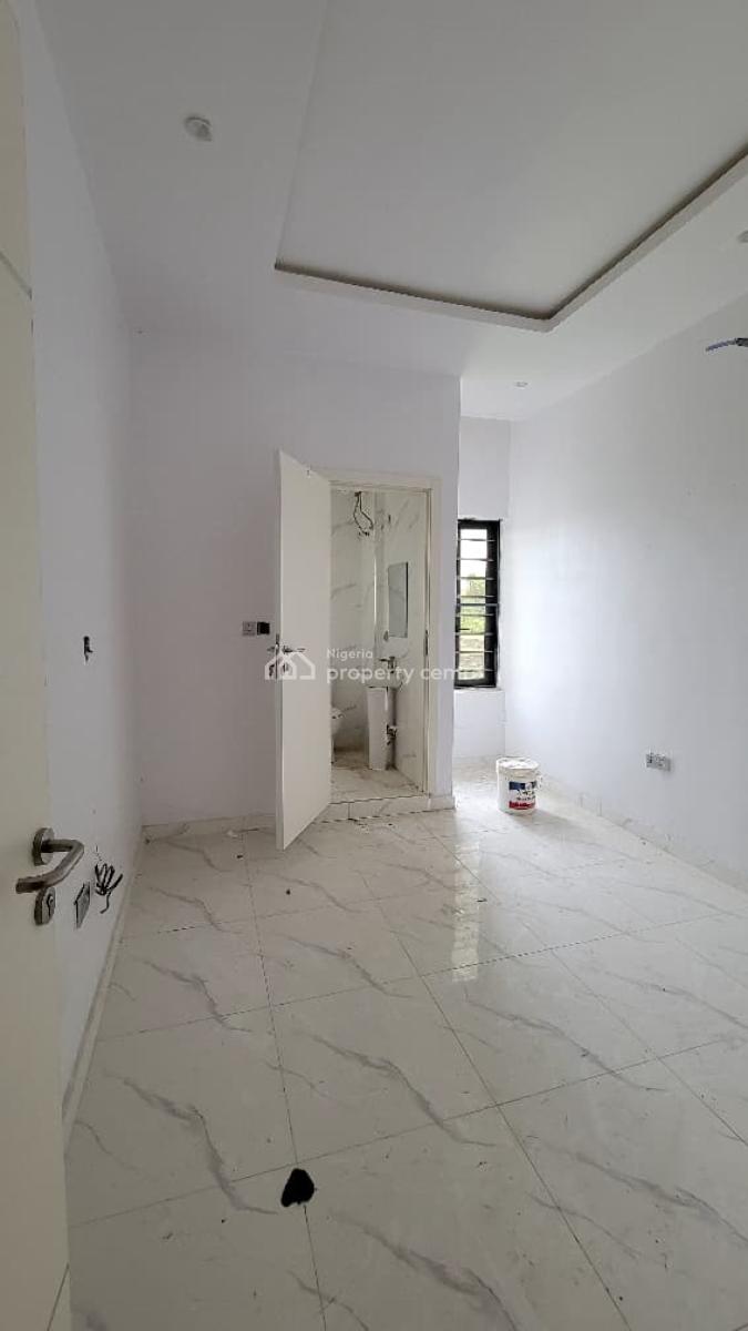 Spacious 3 Bedroom Terrace Duplex with a Room Bq, Zularich Estate After Crown Estate, Sangotedo, Ajah, Lagos, Terraced Duplex for Rent