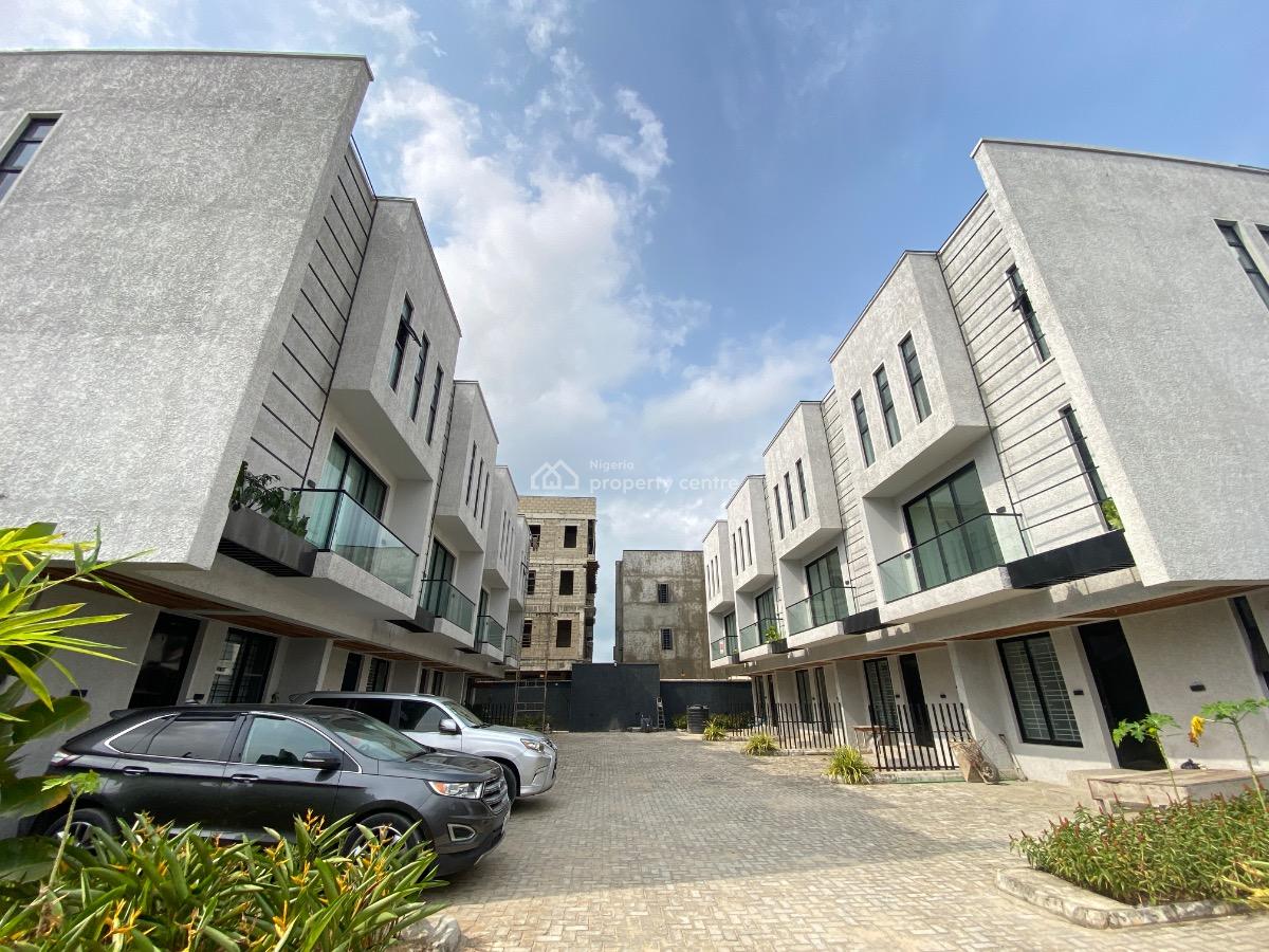 Exquisite 4 Bedroom Terraced Duplex, Ilasan, Ikate, Lekki, Lagos, Terraced Duplex for Sale
