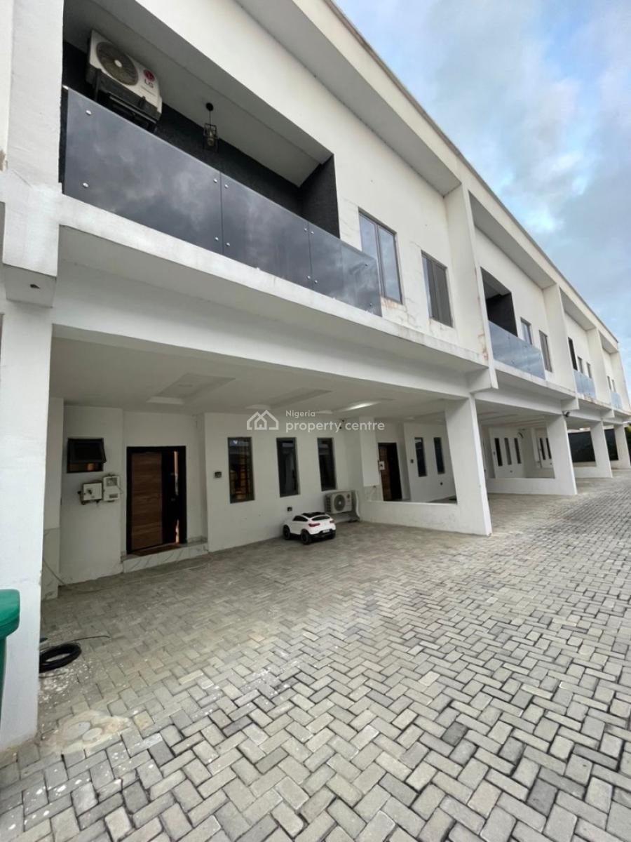 Spacious 4bedroom Terrace Duplex in a Serviced Estate, Empire Terrace, By Mobile Road, Ajah, Lagos, Ajah, Lagos, Terraced Duplex for Rent