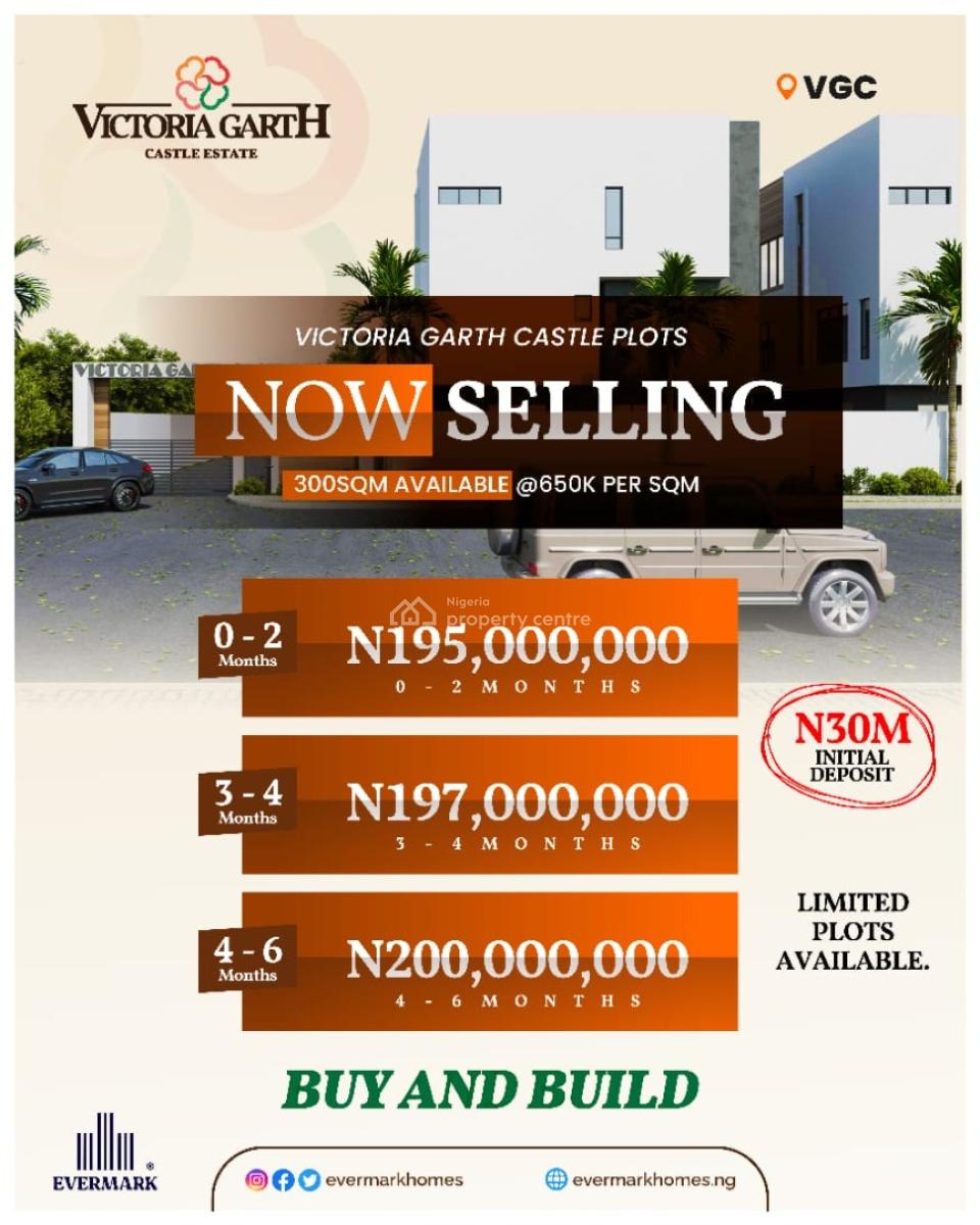 Live, Invest, and Build Within an Exclusive Enclave Designed for The E, Vgc, Lekki, Lagos, Residential Land for Sale