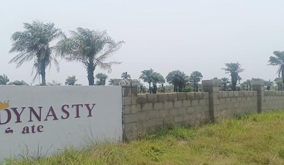Distress 600; Square Meters Land Measuring, Dynasty Ode-omi Ogun Waterside, Ode Omi, Ibeju Lekki, Lagos, Residential Land for Sale