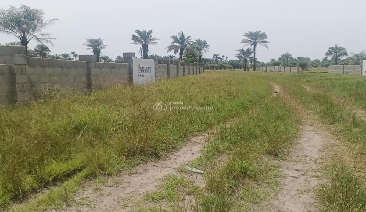 Distress 600; Square Meters Land Measuring, Dynasty Ode-omi Ogun Waterside, Ode Omi, Ibeju Lekki, Lagos, Residential Land for Sale