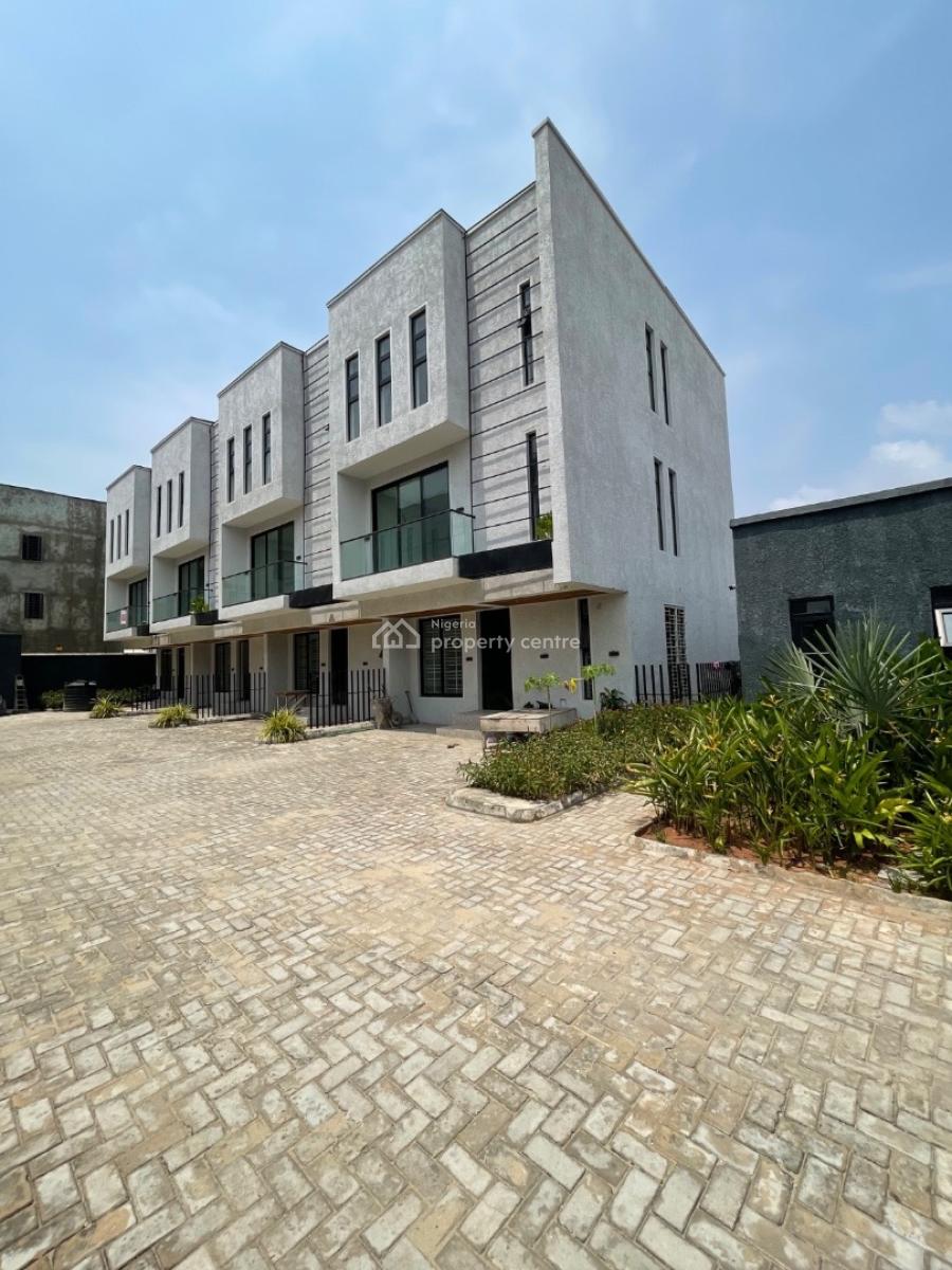 Newly Built Fully Serviced 4 Bedroom Terraced Triplex+ Bq, Ikate, Lekki, Lagos, Terraced Duplex for Sale