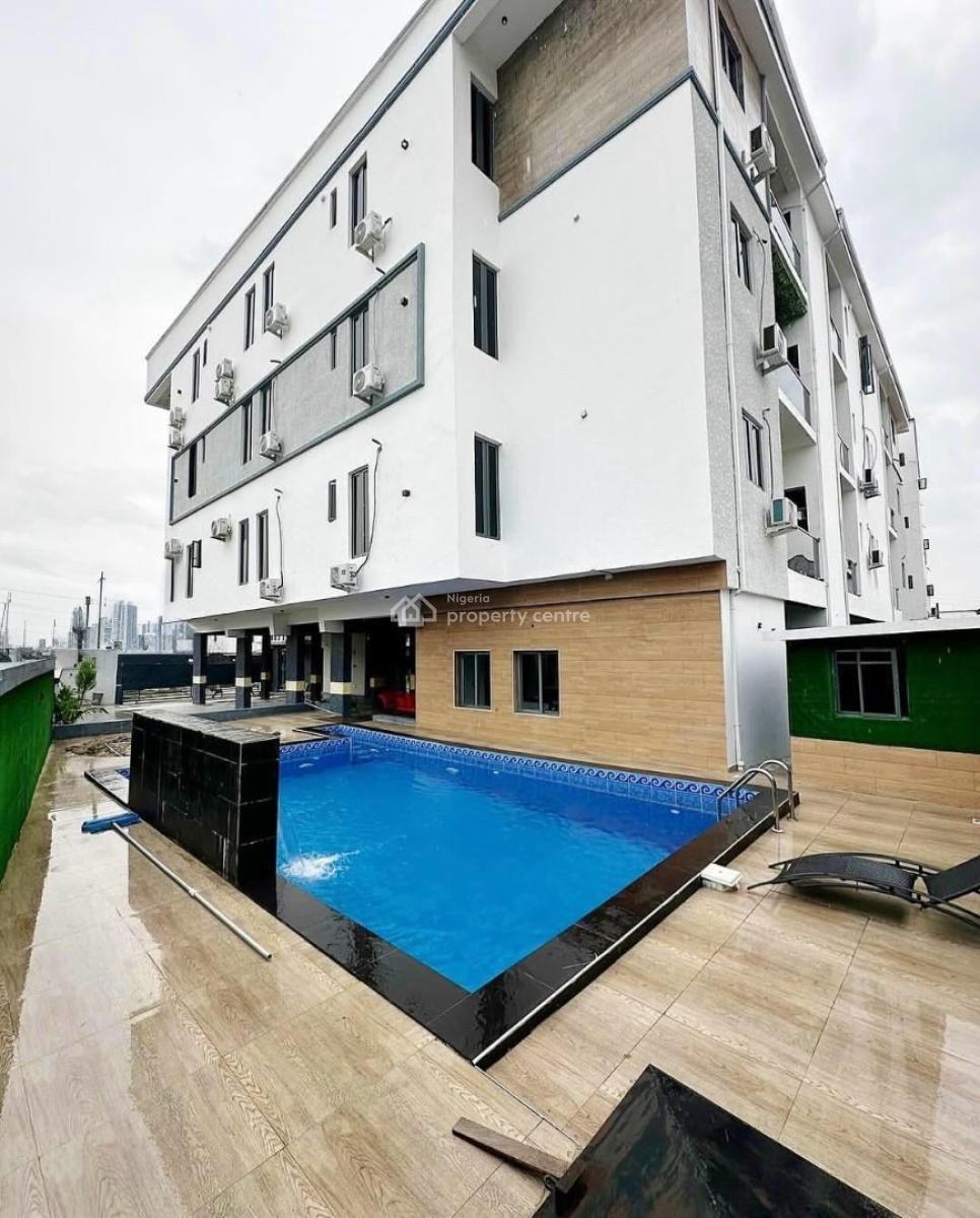 Serviced 2 Bedrooms Apartment with Swimming Pool and Gym, Ikate, Lekki, Lagos, Flat / Apartment for Rent