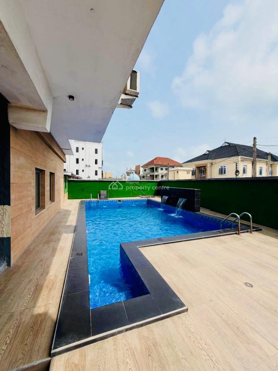 Serviced 2 Bedrooms Apartment with Swimming Pool and Gym, Ikate, Lekki, Lagos, Flat / Apartment for Rent