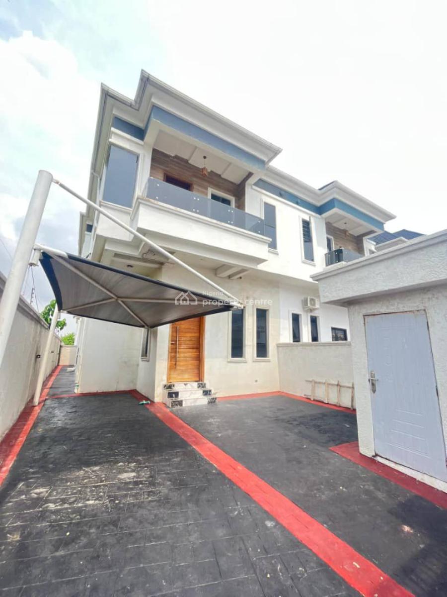 Luxurious 4 Bedroom Semi Detached Duplex Self Compound with Bq, Orchid Road, Lekki, Lagos, Semi-detached Duplex for Sale