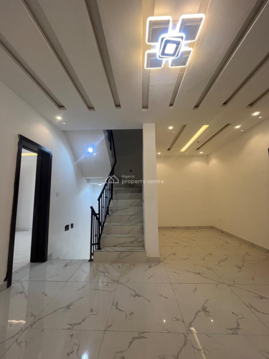Luxury 4bedroom Terrace Duplex with Pool, Green Area & Kids Playground, Chevron, Lekki, Lagos, Terraced Duplex for Sale