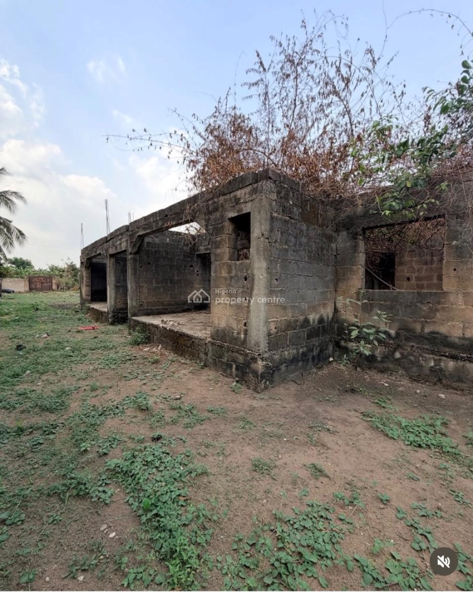 Over 700sqm with a Carcass 2 Unit of 2 Bedroom, Mowe Town, Ogun, Mixed-use Land for Sale