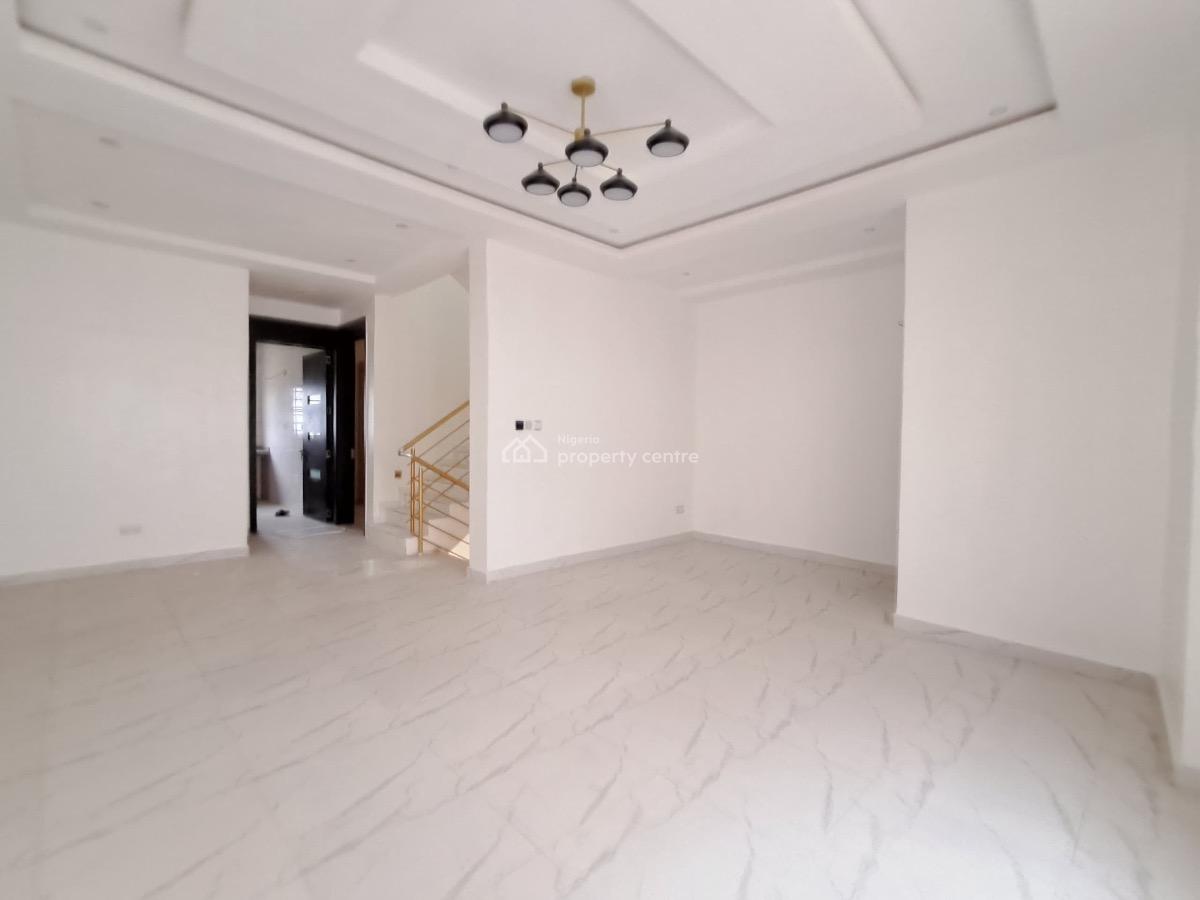 Newly Built & Smart 4 Bedroom Terrace Duplex with Pool & Bq, Orchid, Chevron Tollgate, Lekki, Lagos, Terraced Duplex for Rent