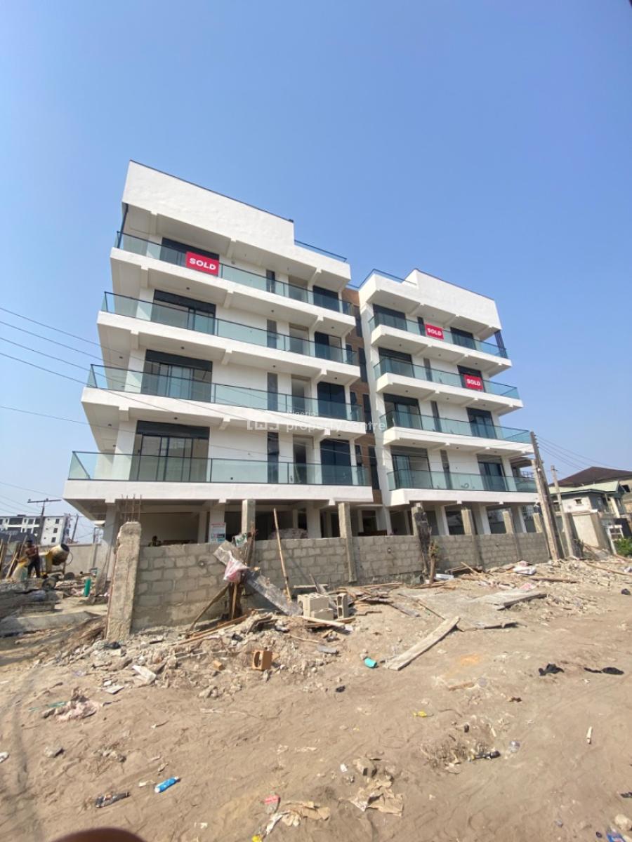 Waterfront 2 Bedroom Brand New Serviced Apartment with Rooftop & Gym, Ikate, Ikate, Lekki, Lagos, Flat / Apartment for Sale