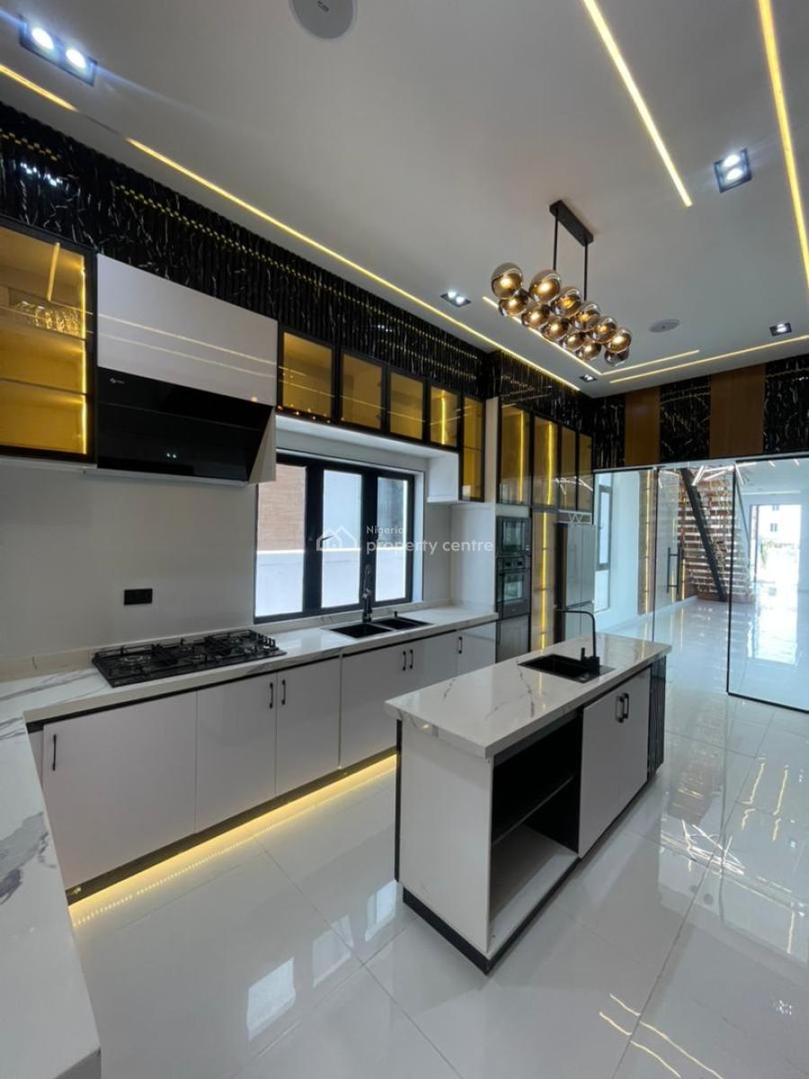 Luxury 5 Bedroom Fully Detached Duplex with a Bq, Pool, Gazebo Sitout, Ikota, Lekki, Lagos, Detached Duplex for Sale