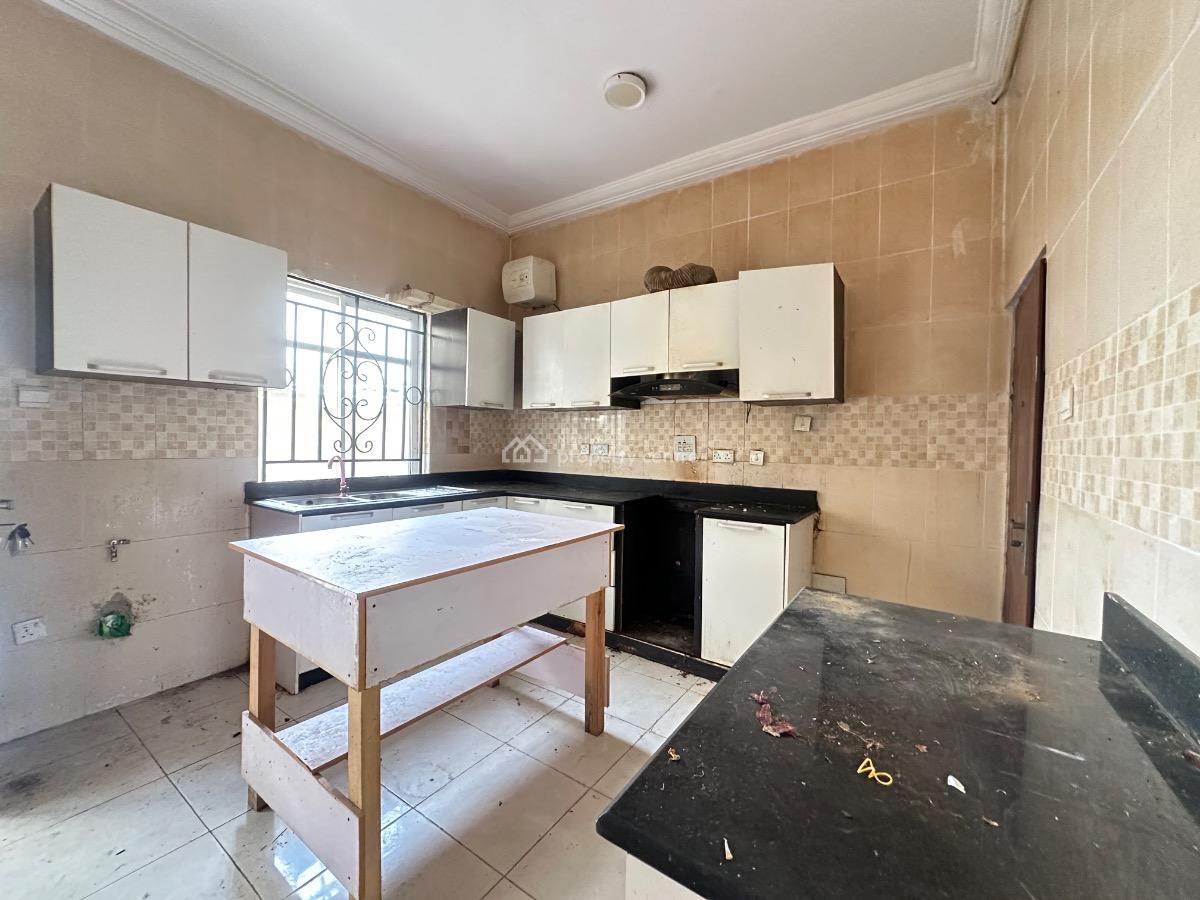 Lovely 4 Bedroom Detached Duplex with a Bq and Security House, Chevron, Lekki, Lagos, Detached Duplex for Rent