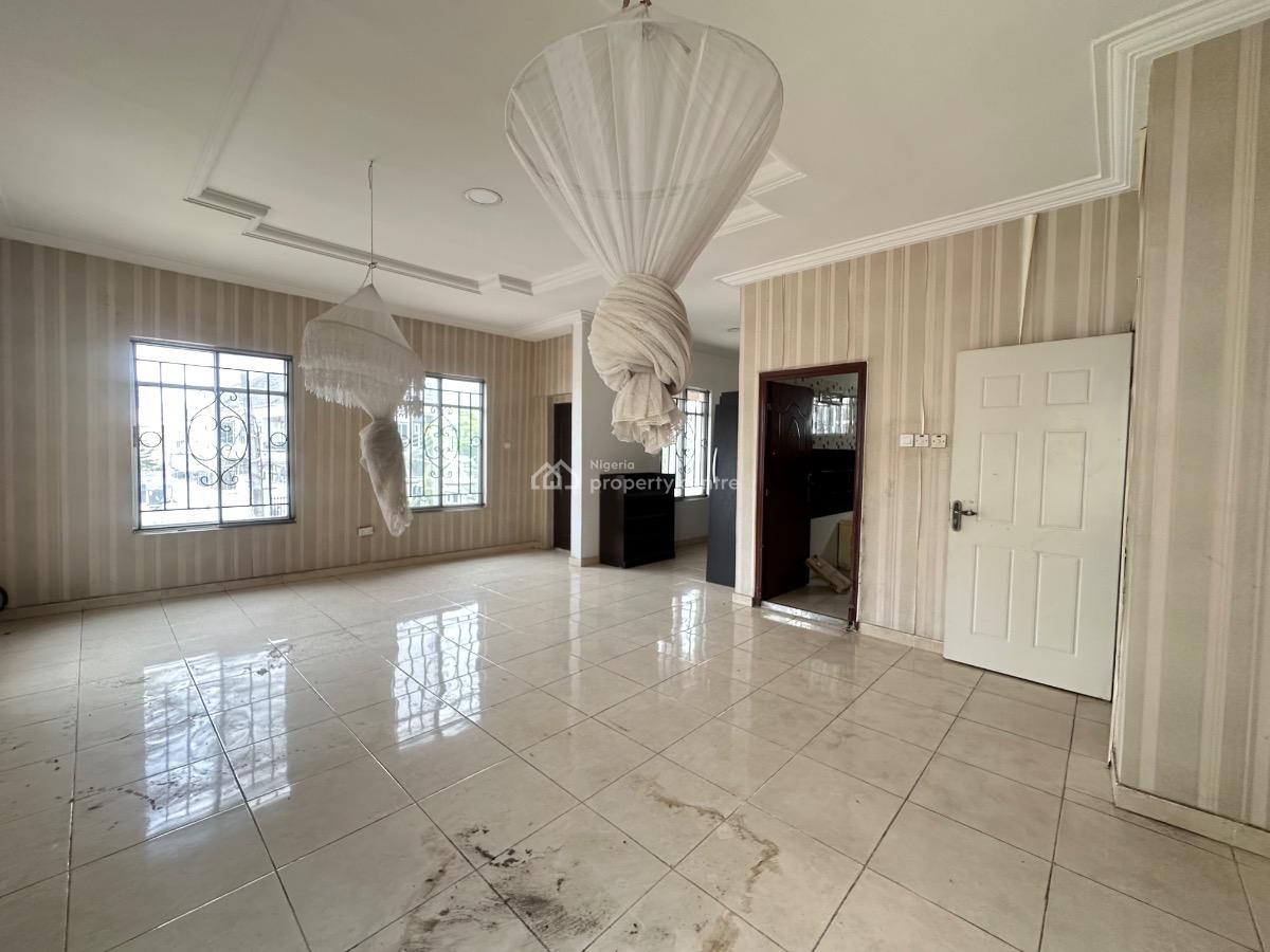 Lovely 4 Bedroom Detached Duplex with a Bq and Security House, Chevron, Lekki, Lagos, Detached Duplex for Rent