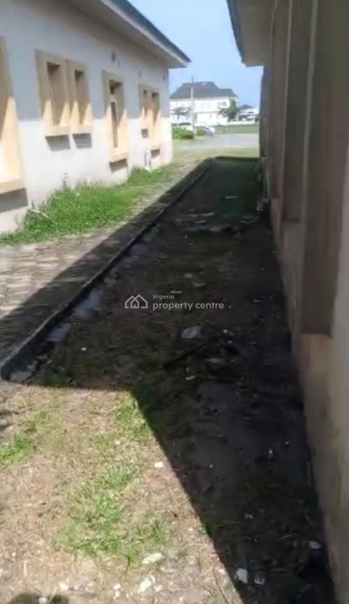 Carcass 3 Bedrooms Semi-detached Bungalow with Boys Quarter, Adiva Estate Inside Beechwood, Imalete Alafia, Ibeju Lekki, Lagos, Semi-detached Bungalow for Sale