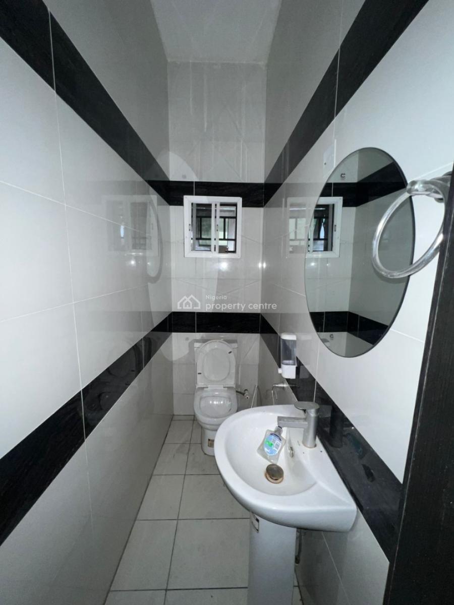 Large and Spacious 3 Bedrooms Terrace Serviced Duplex House, Off Nike Art Gallery, Ikate, Lekki, Lagos, Terraced Duplex for Rent