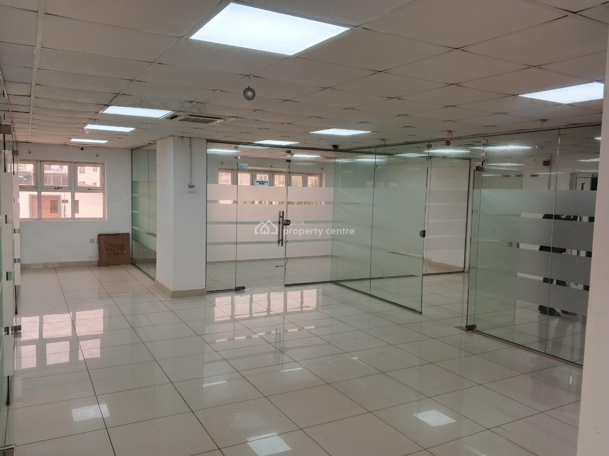 123, 150 and 190 Sq Mts Serviced Office Spaces, Off Ajose Adeogun Street, Victoria Island (vi), Lagos, Office Space for Rent