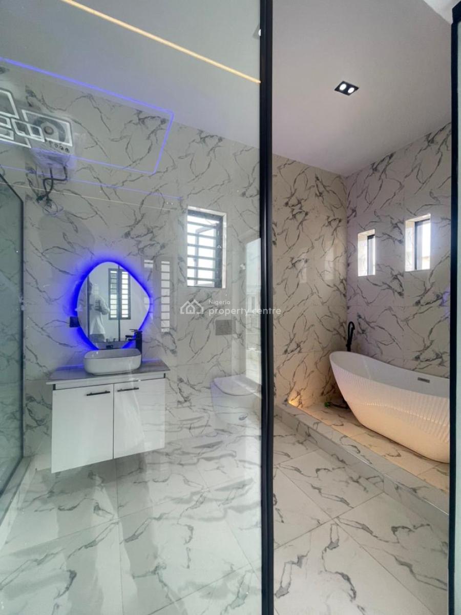 4 Bedroom 4 Bath 2 Cars  Fully Detached Duplex with Living Room, Ajah, Lagos, Detached Duplex for Sale