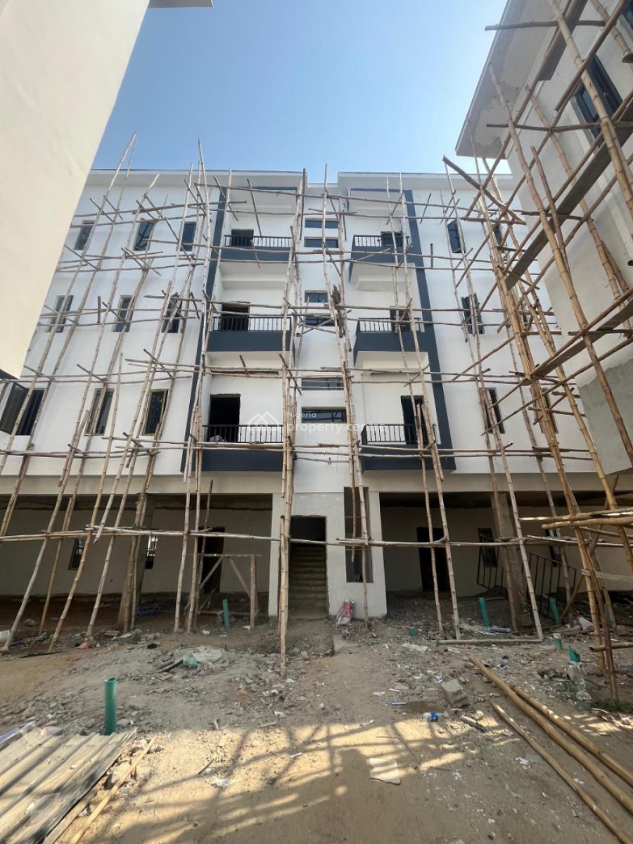 Luxury 1 Bedroom Spacious Apartment with Pool, Green-area & Playground, Chevron, Lekki, Lagos, Flat / Apartment for Sale