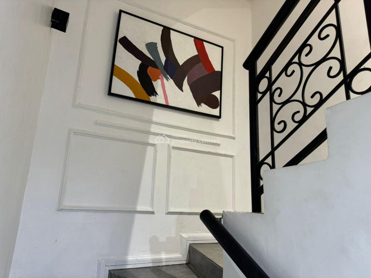 5 Bedroom Fully Furnished Semi Detached Town House, Mufutau Eletu, Osapa, Lekki, Lagos, Semi-detached Duplex for Rent
