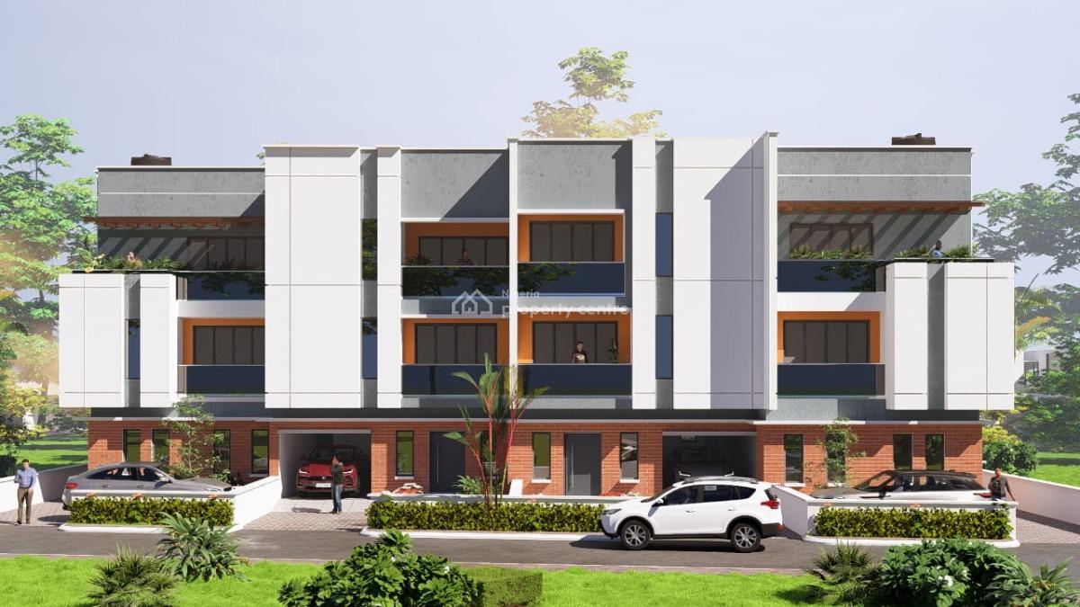 Newly Built 4 Bedroom Terrace Duplex with a Bq, Ogudu Gra, Ogudu, Lagos, Terraced Duplex for Sale