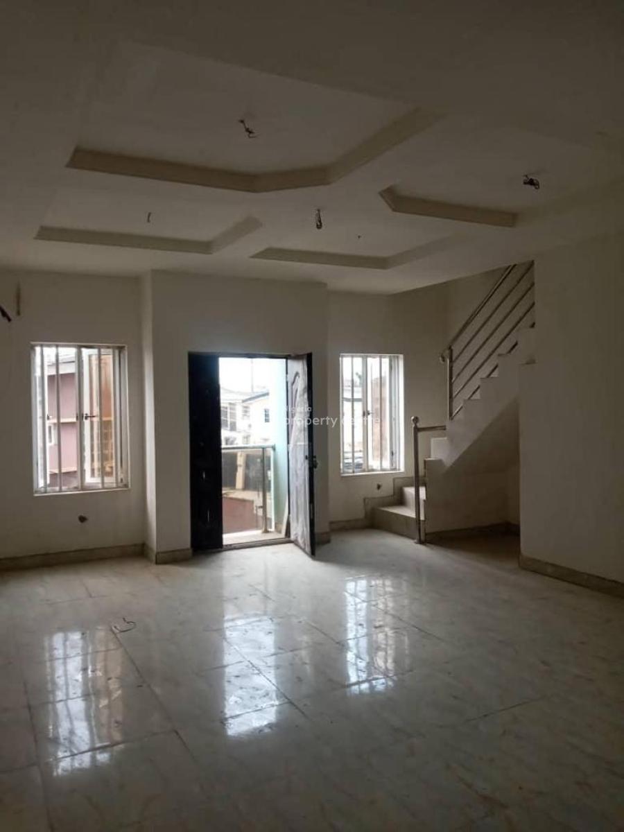 4 Bedroom Duplex with a Bq, Adeniyi Jones, Ikeja, Lagos, Semi-detached Duplex for Sale